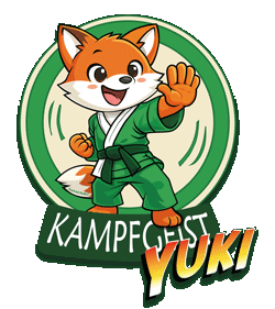 Kampfgeist Dojo mit dem kleinen Fuchs Yuki