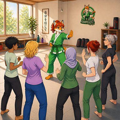 Training im Kampfgeist Dojo Scheyern.