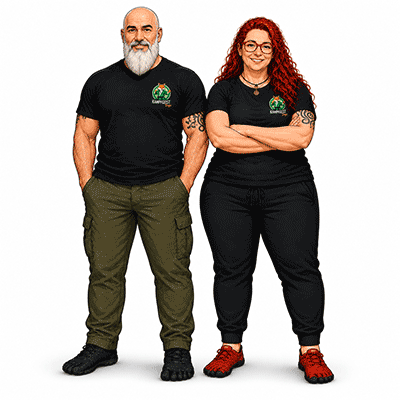 Dani und Diana vom Kampfgeist Dojo Scheyern.