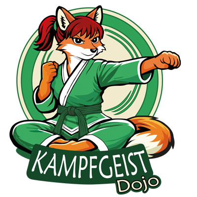 Akira ist das Maskottchen für Mädchen, Frauen und weiblich gelesene Personen im Kampfgeist Dojo