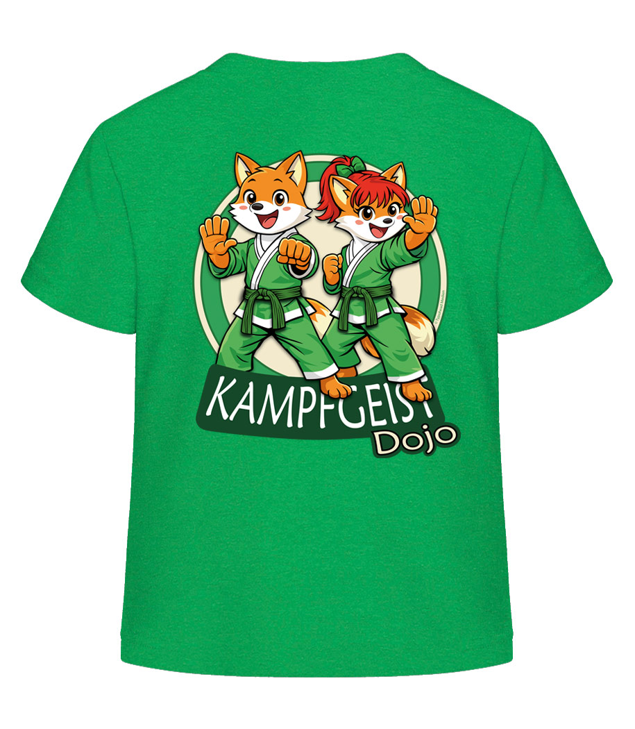 Kampfgeist Dojo T-Shirt Kids – Bild 4