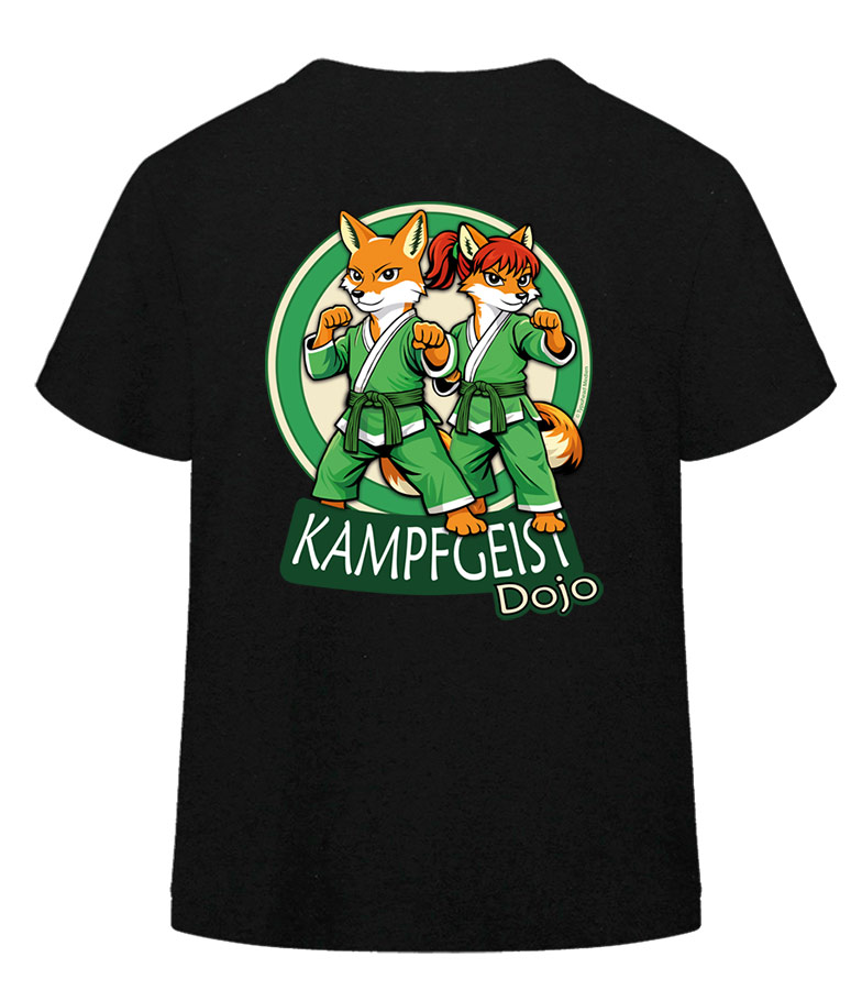 Kampfgeist Dojo T-Shirt Erwachsene