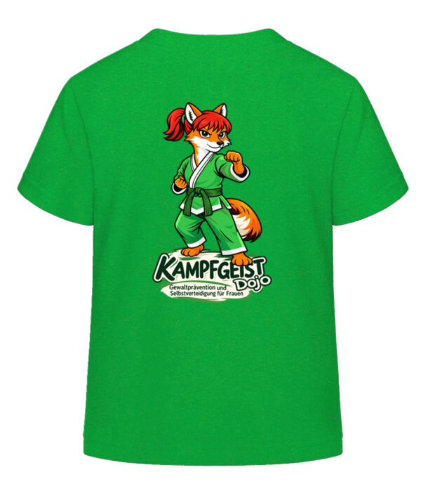 KG-TS-AKIRA-FEM-01-E-GRUEN Kampfgeist Dojo Shirt Akira Selbstverteidigung für Teens und Erwachsene